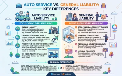 Auto Service vs. General Liability: Key Differences